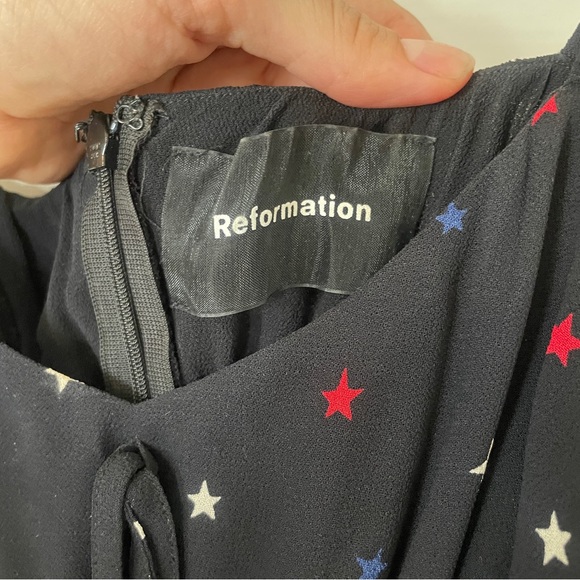 Reformation Elyse Patriotic Dress - Picture 7 of 8